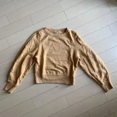 UNIQLO U ベージュ クロップド スウェット size M