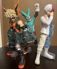 ヒロアカ　一番くじ　Begin the HERO！　フィギュア3体セット