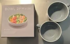 Francfranc スープカップ2点　サラダボウル2点　合計4点セット
