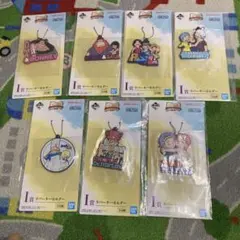 新品》　一番くじ ワンピース I賞 ラバーキーホルダー 7種セミコンプリート