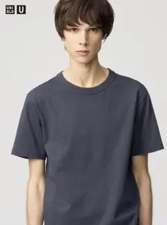 ユニクロUNIQLO U 2025 クルーネックTシャツXXL メンズ グレー