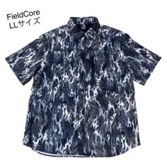FieldCore フィールドコア　クライミングシャツ　半袖　カモリーフグレー