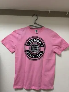 【正規品】ZUMBA ダンスクラブロゴ Tシャツ ピンク