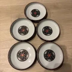 有田焼　徳三郎　食器 和食器 　５枚セット　直径約15センチ