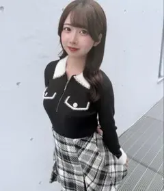 NOMAE チェーンカラーZIPニットのサムネイル