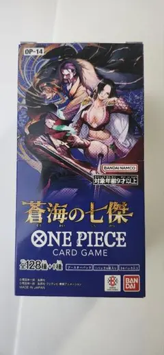複数割引有】蒼海の七傑 テープ付き 未開封新品 OP-14 BOX ワンピース