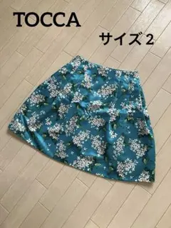 【トッカ】リバティコラボ(アーカイブライラック)スカート