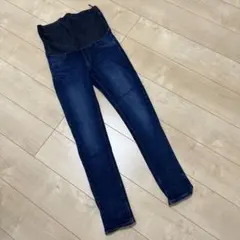 ユニクロ　マタニティデニム　Mサイズ　ダークブルー