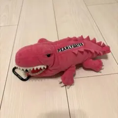 希少　正規品　即完売　パーリーゲイツ　ワニ　クロコダイル　ボールポーチ ピンク
