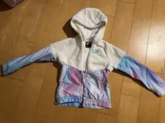 美品ナイキ ボア パステル ウィンブレーカー ジャケット パーカー 女の子キッズ