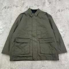 ROOTS　カナダ　トップス　長袖　中綿ジャケット　古着　オリーブグリーン　XL