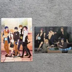 Free! フリー クリアファイル ＆ 下敷き セット 七瀬遙 松岡凛 橘真琴