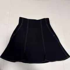 SNIDEL ハイウエストフレアミニスカショーパン