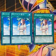 禁じられた聖杯　北米版／EU版　RGBT　1st　レリーフ　英語　2枚セット 遊戯王 禁じられた聖杯/レリーフ/イタリア語/EU版 – カード