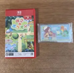 ぽこあポケモン Switch２＋ゲオ予約購入特典　アクリルジオラマ