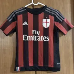 adidas ACミラン ユニフォーム 半袖　サイズ140のサムネイル