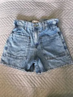 zara サイズ11-12歳　152cm デニムショートパンツ
