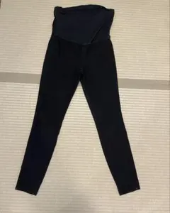 ウルトラストレッチマタニティレギンスパンツS黒　UNIQLO