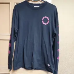 ディッキーズ　ＤＩＣＫＩＥＳ　長袖Ｔシャツ　ブラック　Ｍサイズ　中古