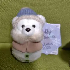 ダッフィー ぬいぐるみチャーム シークレットスノーウィーデイ 雪だるま