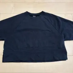 NIKE トレーナー ブラック　ショート丈