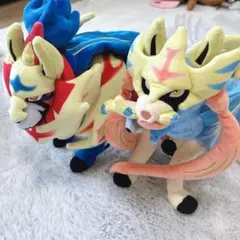 ポケモンセンター　オリジナル　ザシアン　ザマゼンダ　ぬいぐるみ　人気