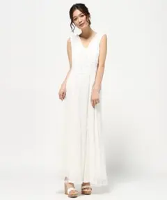 グレースコンチネンタル・レースパッチワークワンピース