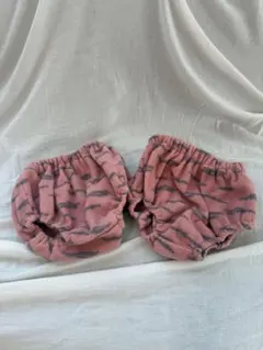 フリース ベビー用パンツ 80-90cm 鬼のパンツ