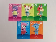 あつ森 キャンディ よしの モニカ リサ レム その他 ９枚 amiiboカード