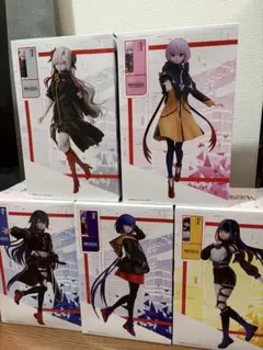 神椿市建設中。 1/7スケールフィギュア 5種セット ラウンドワン限定