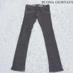 BUONAGIORNATA ボナジョルナータ スキニー デニム インディゴ　Ｍのサムネイル