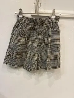 zarakids 164 チェックキュロット