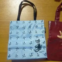 Sharon 猫イラスト トートバッグ ランチバック