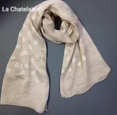La Chatelaine ラ・シャトレーヌ　ドット柄　シルクストール　スカーフのサムネイル