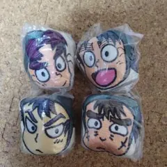 忍たま乱太郎 スクエアポーチ 食満留三郎 潮江文次郎 中在家長次 3点セット