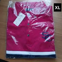 スマートアンドチル　赤 XL ポロシャツ