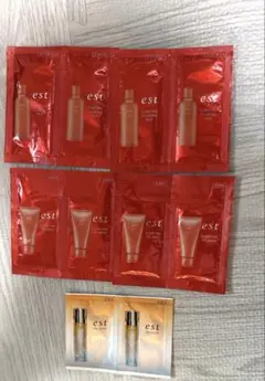 【新品】エスト est サンプル 10点セット（クレンジング・洗顔・化粧水）のサムネイル