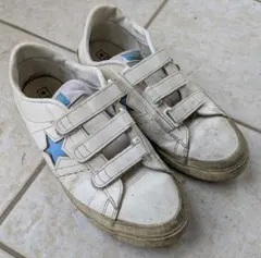 CONVERSE ワンスター ベルクロ ホワイト ブルー