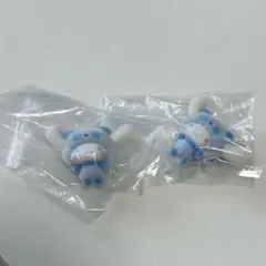 サンリオ もこもこパンダ フロッキーマスコット シナモロール シナモン