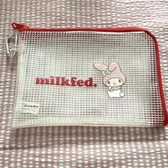 mini 2024年11月号付録 マイメロポーチ MILKFED.のサムネイル