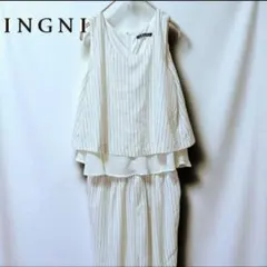 INGNIストライプサロペットのサムネイル