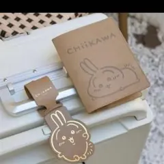 台湾限定　ちいかわ うさぎ ラゲッジタグ＋パスポートケース セット
