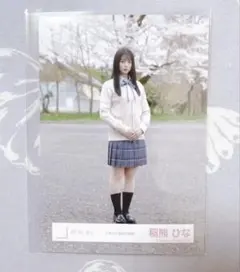 稲熊ひな 　初サイン　4期生お披露目制服 直筆サイン入り 生写真 稲熊ひな 初サイン 4期生お披露目衣装 直筆サイン入り 生写真 櫻坂46