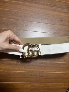 GGマーク ホワイトベルト