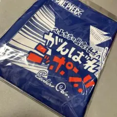 ワンピース　サッカー日本代表　巾着　フェイスタオルセットおれたちの最高地点へ ワンピース サッカー日本代表 巾着 フェイスタオルセットおれたちの