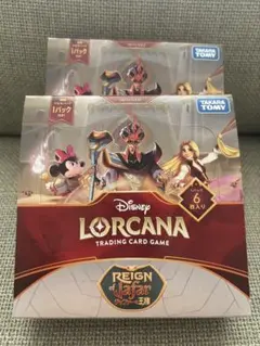 ディズニーロルカナ アーケイジアと魔法の島 6BOX プロモ無し - メルカリ