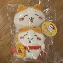 ちいかわ 招福 ハチワレ マスコット ぬいぐるみ 2点セット 招き猫
