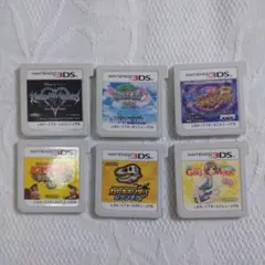 ク*ー様 3DSソフトのみ　6本まとめ 動作確認済み