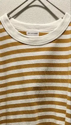 BLUE LAKE MARKET ボーダーTシャツのサムネイル
