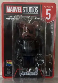 【未開封】MARVEL BE@RBRICK NICK FURY キーホルダー